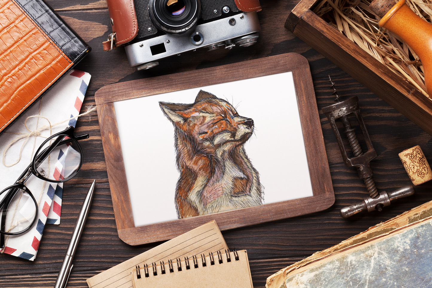 Sweet Fox-Fine Art Print