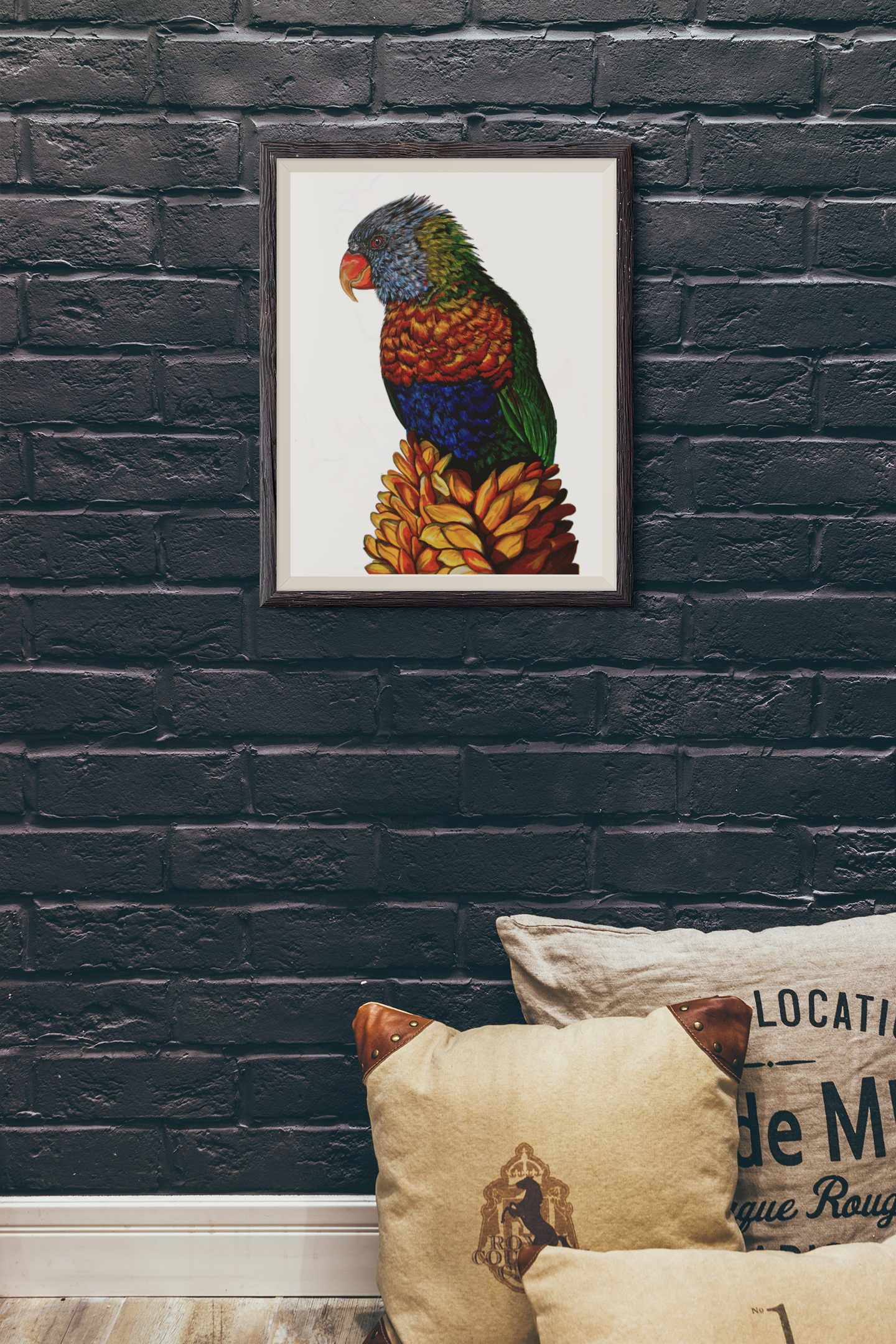 Rainbow Lorikeet-Fine Art Print